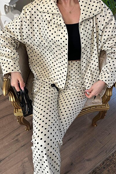 lizge giyim Polka Dot Patterned Pants