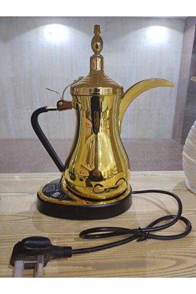 Tohfah Gulf electric coffee pot, gold color