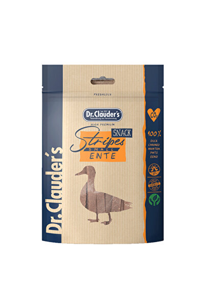 Dr. Clauder'S شرائح وجبات خفيفة من دكتور كلودرز إتش بي بنكهة البط، 80 غرام، ع...
