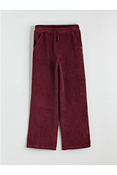 LC Waikiki Artı-Store Girls' Sweatpants with Elastic Waist and Laces, Pockets...