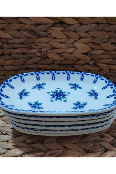 Porland Porcelain Set of 6 Pieces 19 cm (Small) Snack Bowl, Jam Bowl, Breakfa...