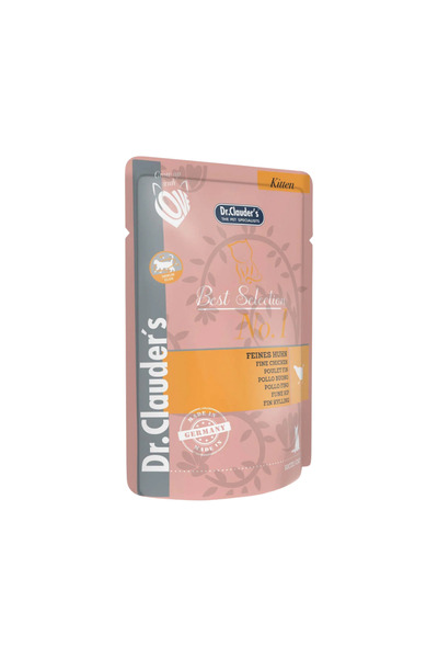 Dr. Clauder'S Dr.Clauders Best Selection No 1 Pouch Chicken for Kitten 85g Ca...