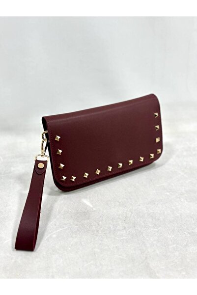 çkn sedat çakan çanta & fular & aksesuar Wristlet Women's Portfolio Clutch Bag