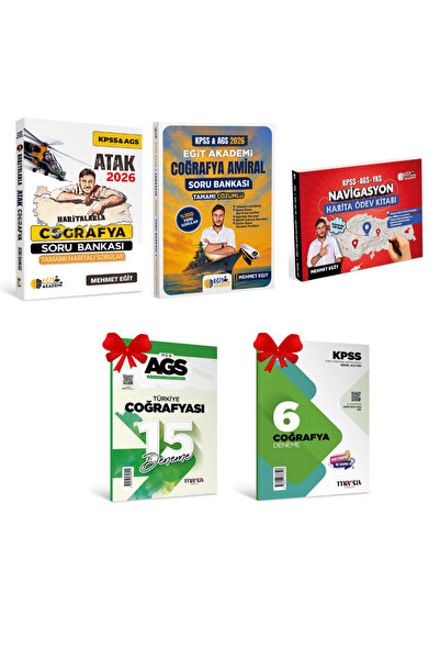 Eğit Akademi 2026 Navigasyon, Amiral, Atak, 2 Adet Marka Yayınları Deneme Hed...
