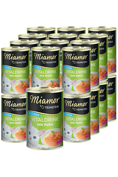 Other Hrană umedă pentru pisici MIAMOR VITALDRINK cu pui pentru pisoi 24x135ml