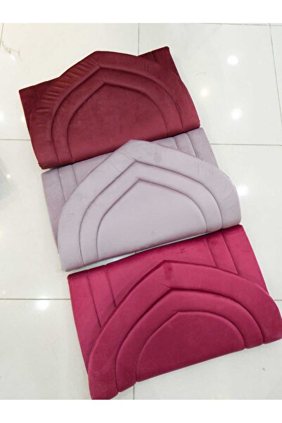 Genrice Three plain rugs, luxurious colors