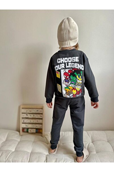 öykümgaleria Boy's Seasonal Top and Bottom Set