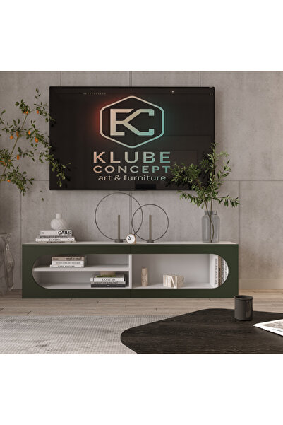 klubeconcept LUNAR Bohem Nişli TV Ünitesi 160×35×35 cm %100 MDF