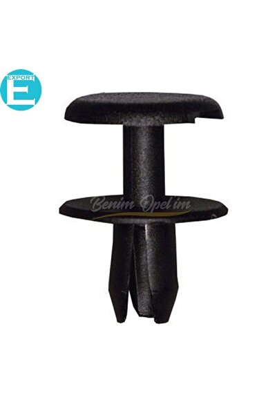 İthal Ön Tampon Klipsi Siyah Opel Astra G H, Zafira A B, Omega B, Vectra C, C...