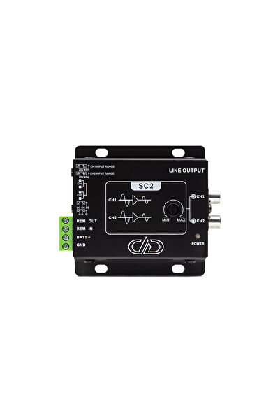 DD AUDİO Deniz Sound Garage 2 Kanal Deck Çevirici DD SC2 Amfi Dönüştürücüsü...