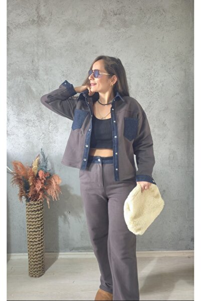 Butik Kot Detaylı Takım