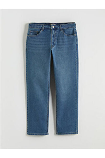 LC Waikiki Artı-Store Standard Fit Men's Jeans, Featuring a Five-Pocket Design.