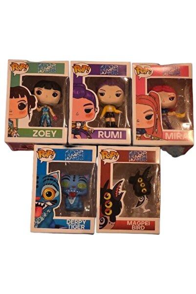 victiny Set de 5 figurine demoni K-Pop VICTINY® multicolore 10 cm