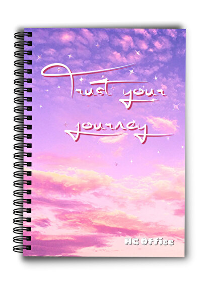 MG Office Notebook A5 Velin Spirala 80 sheets - Journey