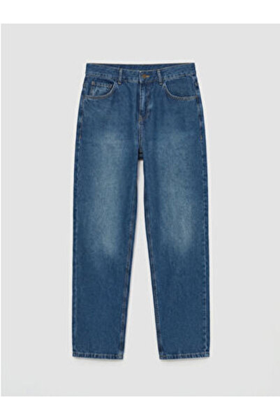 LC Waikiki Artı-Store Men's Loose-Fitting Jeans, Made of Cotton Denim Fabric