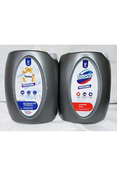 Domestos ÇAMAŞIR SUYU 5 lt. ve ÇAMAŞIR YUMUŞATICISI 5 lt.
