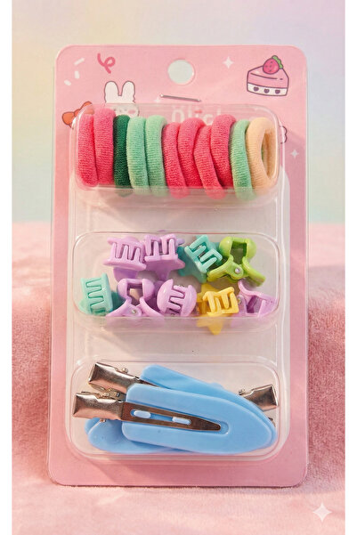 Renkli kids Set de 24 de agrafe colorate pentru fete și bebeluși