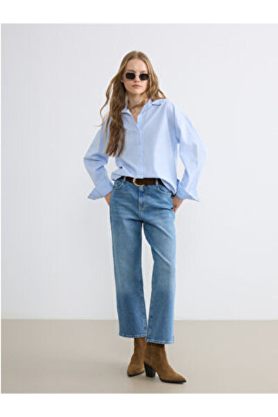 LC Waikiki Artı-Store High-Waisted, Slim-Fit Women's Jeans with High Cotton C...