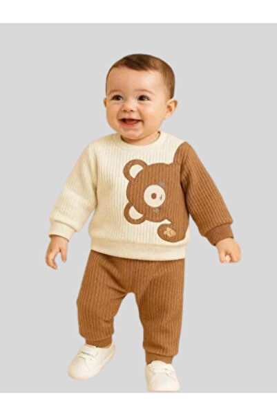 baby kids colors Baby Boys 2-Piece Embroidered Set with Different Sleeve Deta...