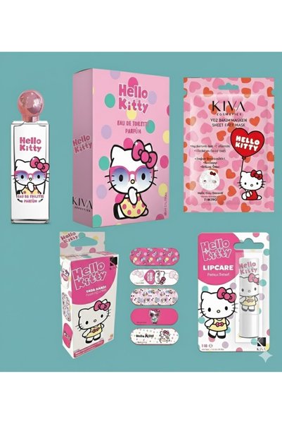 Hello Kitty Hediye Seti Lisanslı Kişisel Bakım Seti