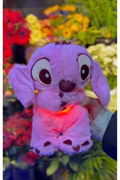 BLACK DİAMOND PLUSH TOY Nefes alan uyku arkadaşı pembe renk stitch