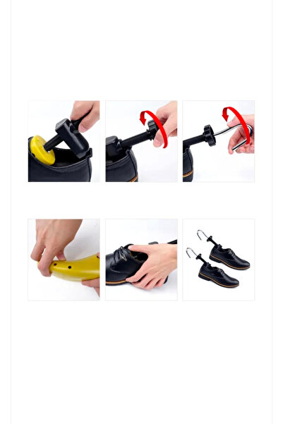 WTO Set 2 Sanuri Reglabile pentru alungit si largit pantofi, din plastic ABS, Marime 40-47