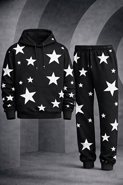 bellanova Full Outfit Set for Men: Hooded Sweatshirt, Stylish Jacket,