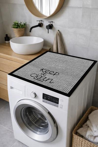Nihai Ev Leke Tutmaz Kaymaz Yıkanabilir Çamaşır Makinesi Kurutma Makinesi Ört...