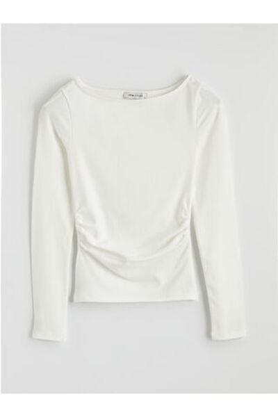 LC Waikiki artı-store Εξαιρετικά στενό εφαρμοστό γυναικείο κορμάκι με λαιμόκο...