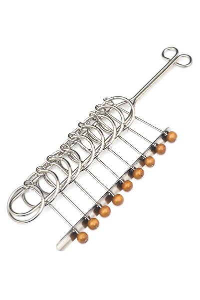 Exe 1 adet Metal 3D Yapboz Puzzel Gümüş Silver Renk Zeka Geliştirici Zor