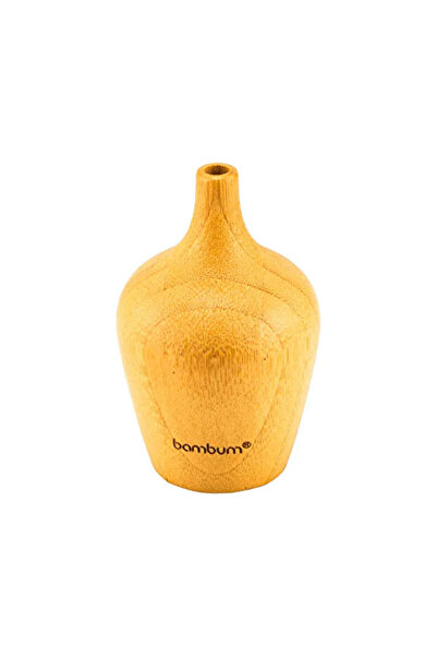 Bambum 4 قطع من مزهرية براغا الخيزرانية مقاس 7.8*4.9 سم