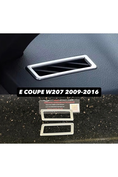 MERCEDES W207 GÖĞÜS ÜZERİ KROM ÇERÇEVE 2Lİ 2009-2016 E COUPE