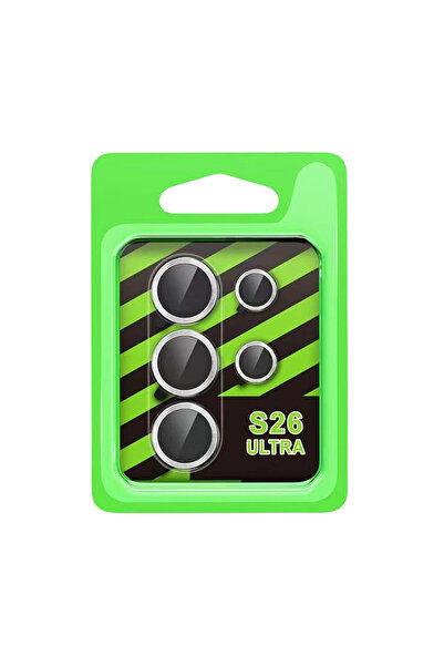 FREEDOM STOREE عدسة كاميرا سامسونج جالاكسي S26 ألترا رايز ميتال - فضي