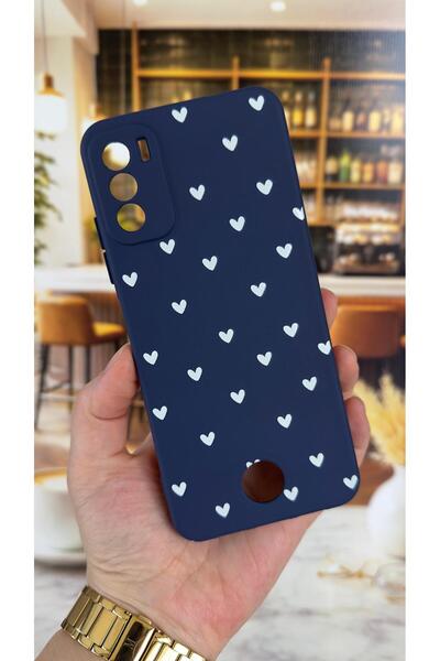 Vip Case حافظة مطاطية كلاسيكية ممتصة للصدمات من السيليكون بنمط قلب أبيض صغير ...