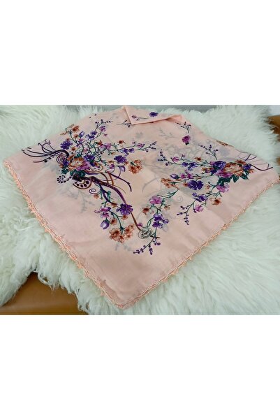 hoaryage Handmade Patterned Hand Embroidered Cheesecloth with Ring Beads on t...