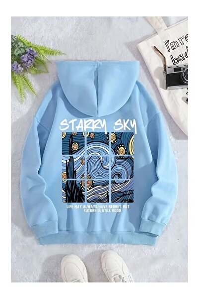 bellanova Poland Patterned Premium Hooded Sweatshirt