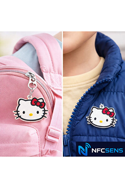 Çocuklar İçin NFC Okul Çantası & Yaka Aksesuarı – İletişim Broşu