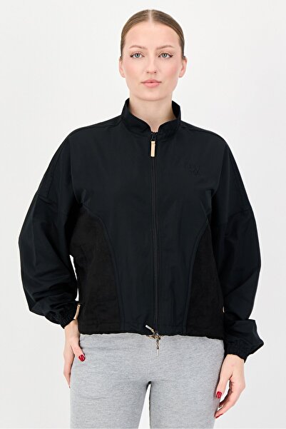 Puma Women Relaxed Fit Outdoor Jacket, Black
