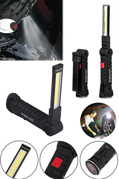 Munico 270 Derece Acil Durum Feneri Elektrikçi Inşaat Tesisat Tamirci Oto Bak...