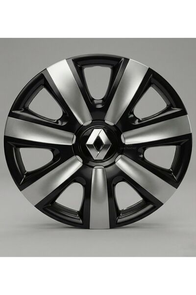 luvak RENAULT Clio Uyumlu JantKapağı - 14 İnç - 1 Takım (4 adet) - Çelik görü...