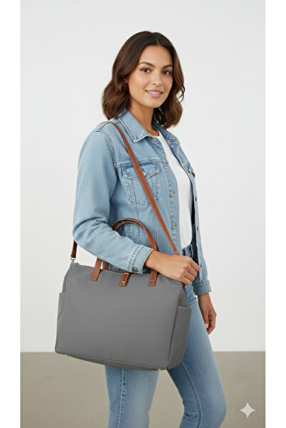 RMY MODA حقيبة كتف رياضية للأمهات مناسبة للسفر والمدرسة بثلاثة أقسام