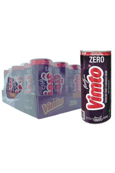 VIMTO 30 علبة مشروب غازي زيرو، 250 مل