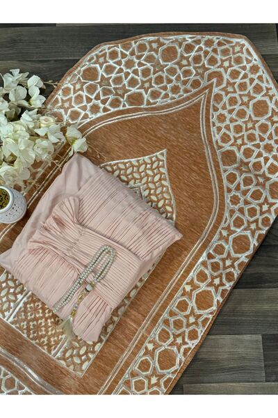 ssd Prayer mat and sheet set (modern design) - soft cotton material and disti...