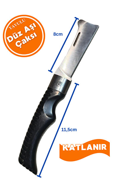 yavulu Düz Aşı Çakısı Bağ Biçağı Dal Aşılama Çakısı Düz Uçlu Aşı Çakısı Pasla...