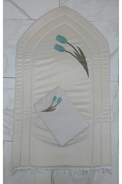 Gerenic Prayer rug set consisting of a prayer rug and a Quran cover