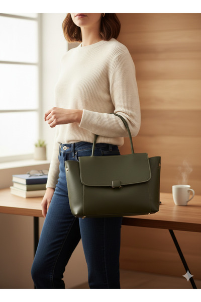 RMY MODA حقيبة كتف وحقيبة يد نسائية بتصميم بسيط - مناسبة للاستخدام اليومي وفي...