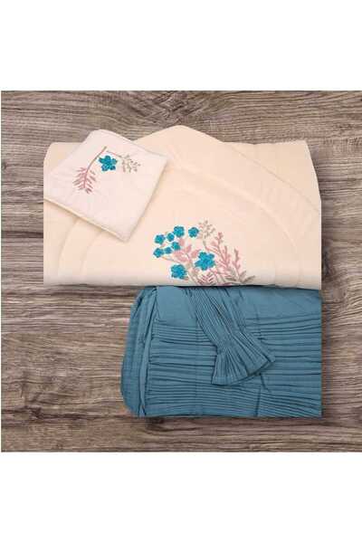 SSDM Royal Padded Prayer Set - Comfortable Foam Prayer Mat with Embroidered P...