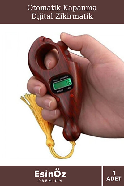 EsinÖz #Zikirmatik Uzun Ömürlü Dayanıklı Otomatik Kapama Tesbih Model Dijital...