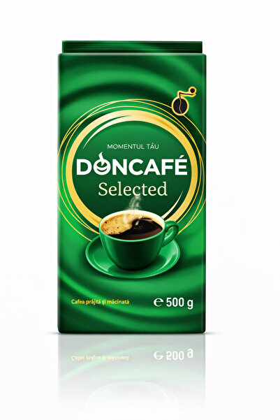 DONCAFE Doncafé Cafea Măcinată Selected 500 g – Aromă Intensă și Gust Echilibrat