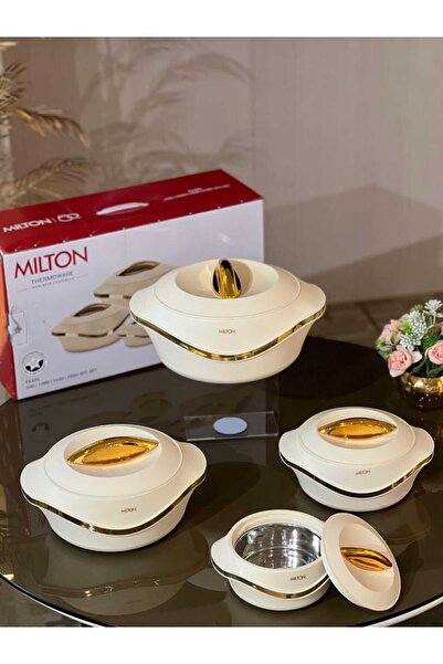 Generic Milton Oyster Insulated Casserole Set.